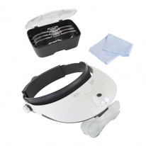 Guideline Publications Lightcraft Pro LED Headband Magnifier Kit 