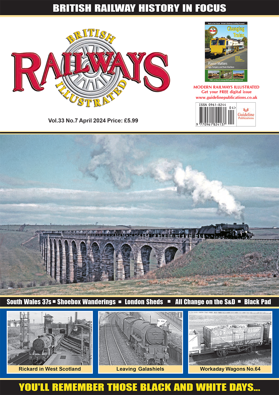 Guideline Publications Ltd British Railways Illustrated  vol 33-07 April 24 