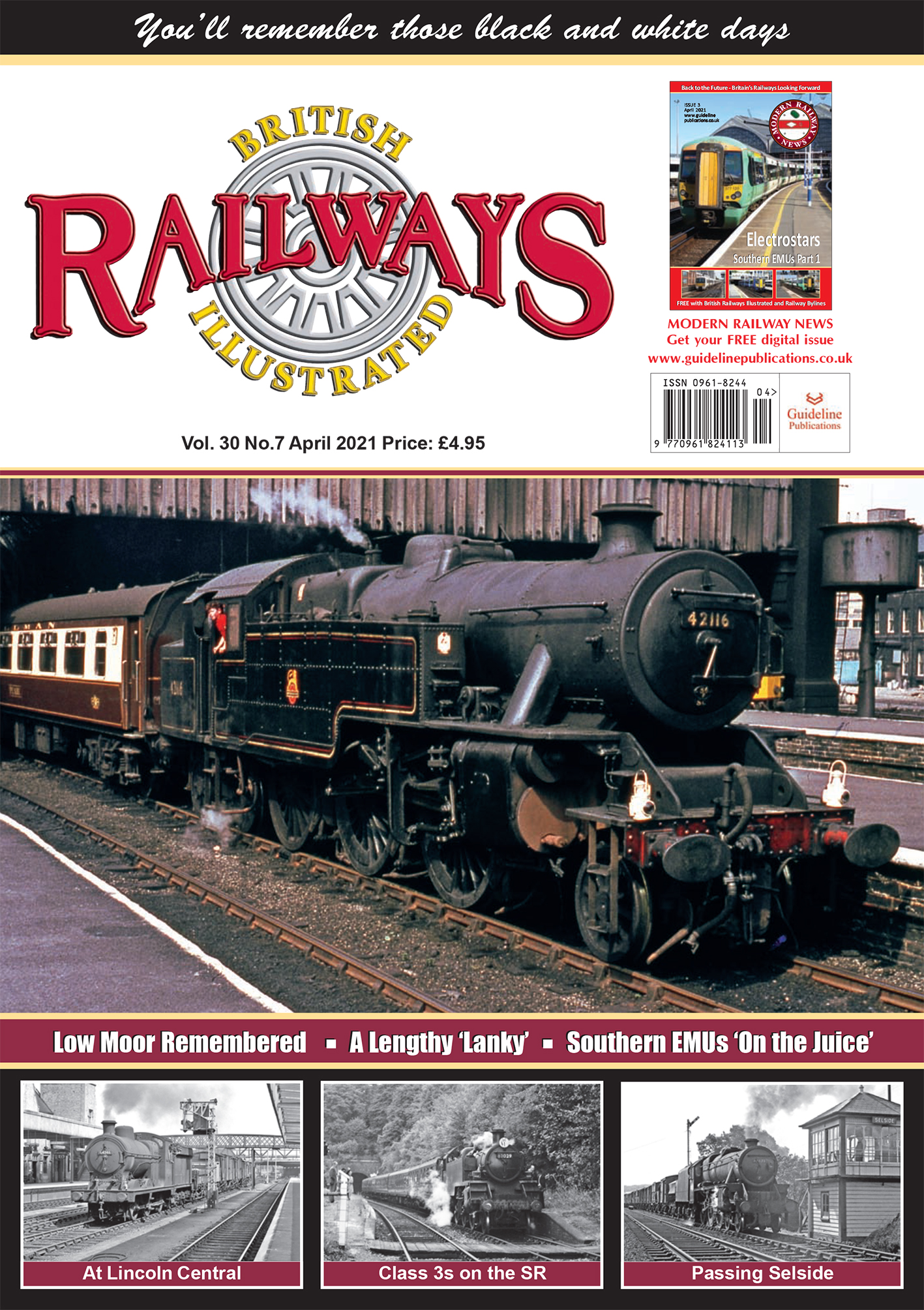Guideline Publications Ltd British Railways Illustrated  vol 30-07 April 2021 