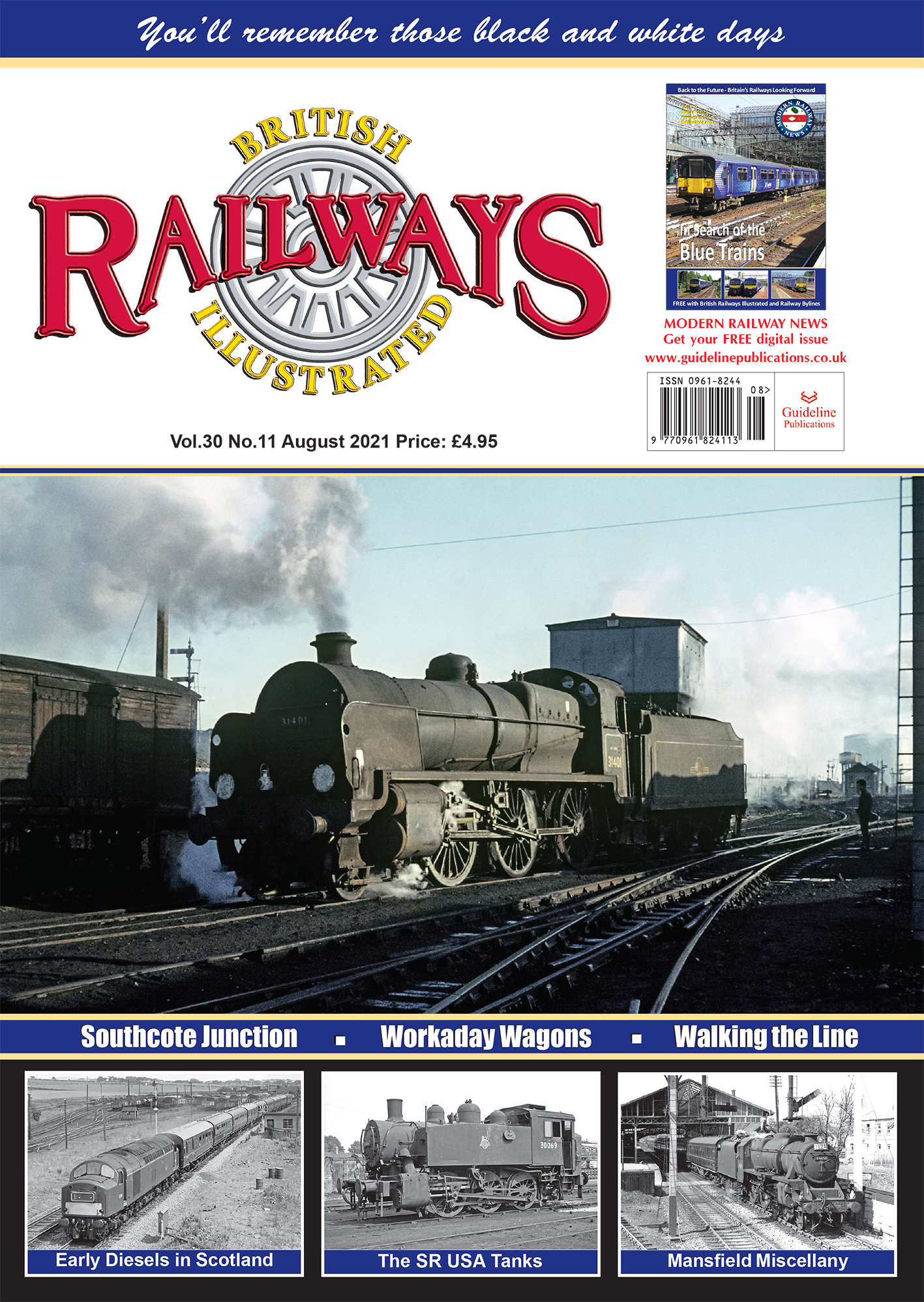 Guideline Publications British Railways Illustrated  vol 30-11 August 2021 