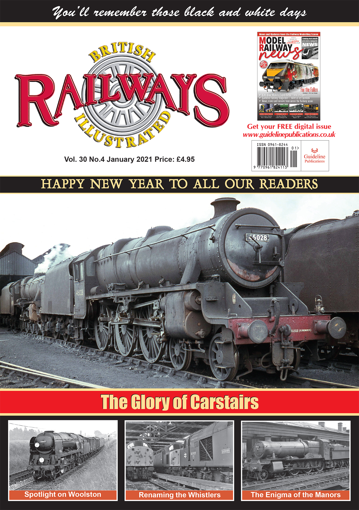 Guideline Publications British Railways Illustrated  vol 30-04 January 2021 