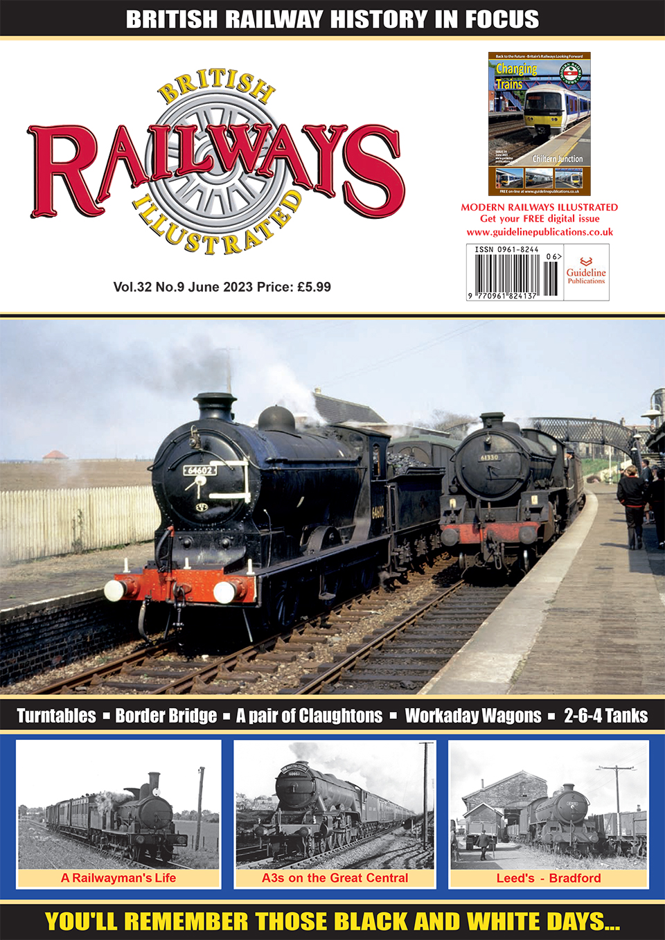Guideline Publications Ltd British Railways Illustrated  vol 32-09 June 23 