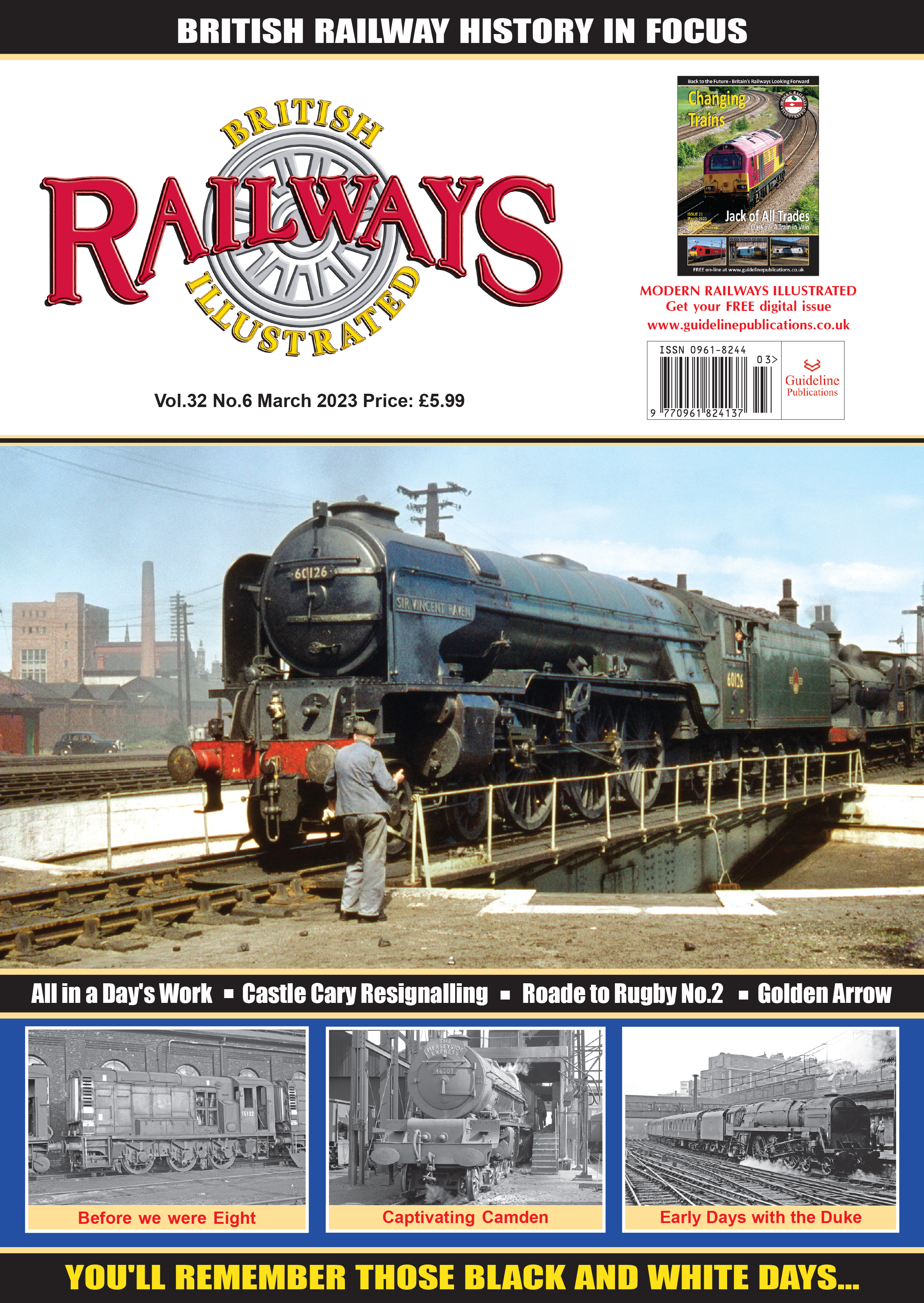 Guideline Publications Ltd British Railways Illustrated  vol 32-06 March 23 