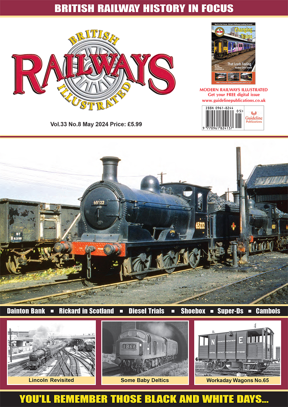 Guideline Publications Ltd British Railways Illustrated  vol 33-08 May 24 