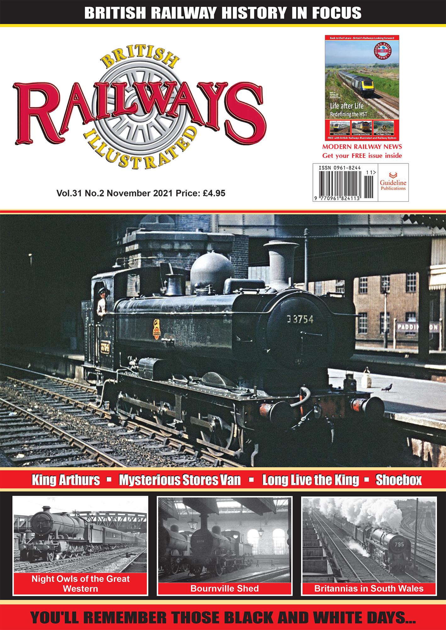 Guideline Publications British Railways Illustrated  vol 31-02 November 21 