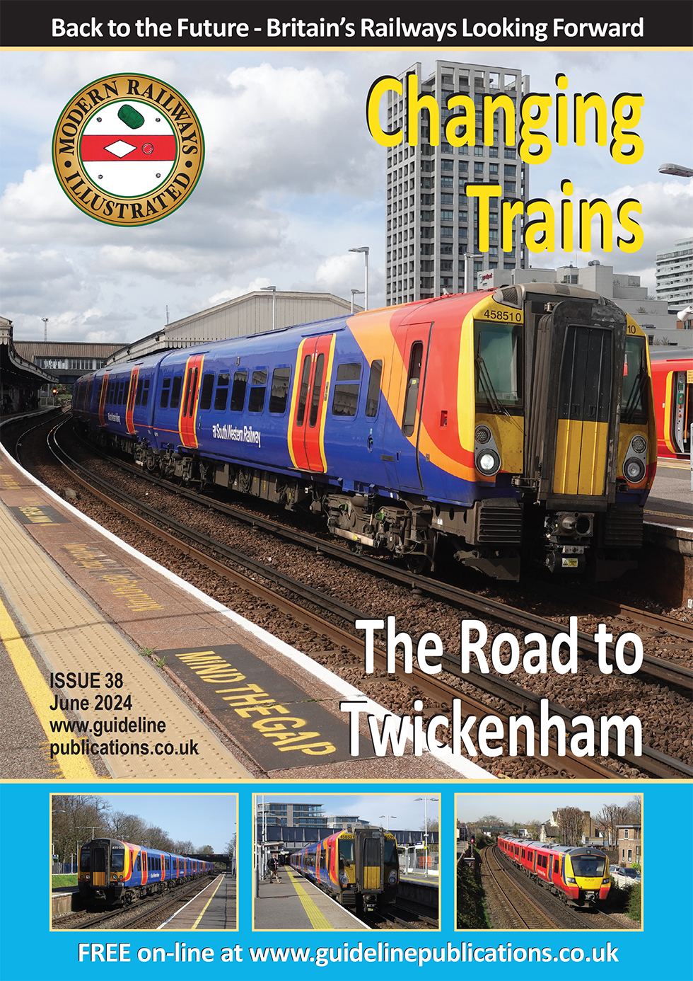 Guideline Publications Ltd Modern Railways Illustrated June 24 - Digital Only June 24 