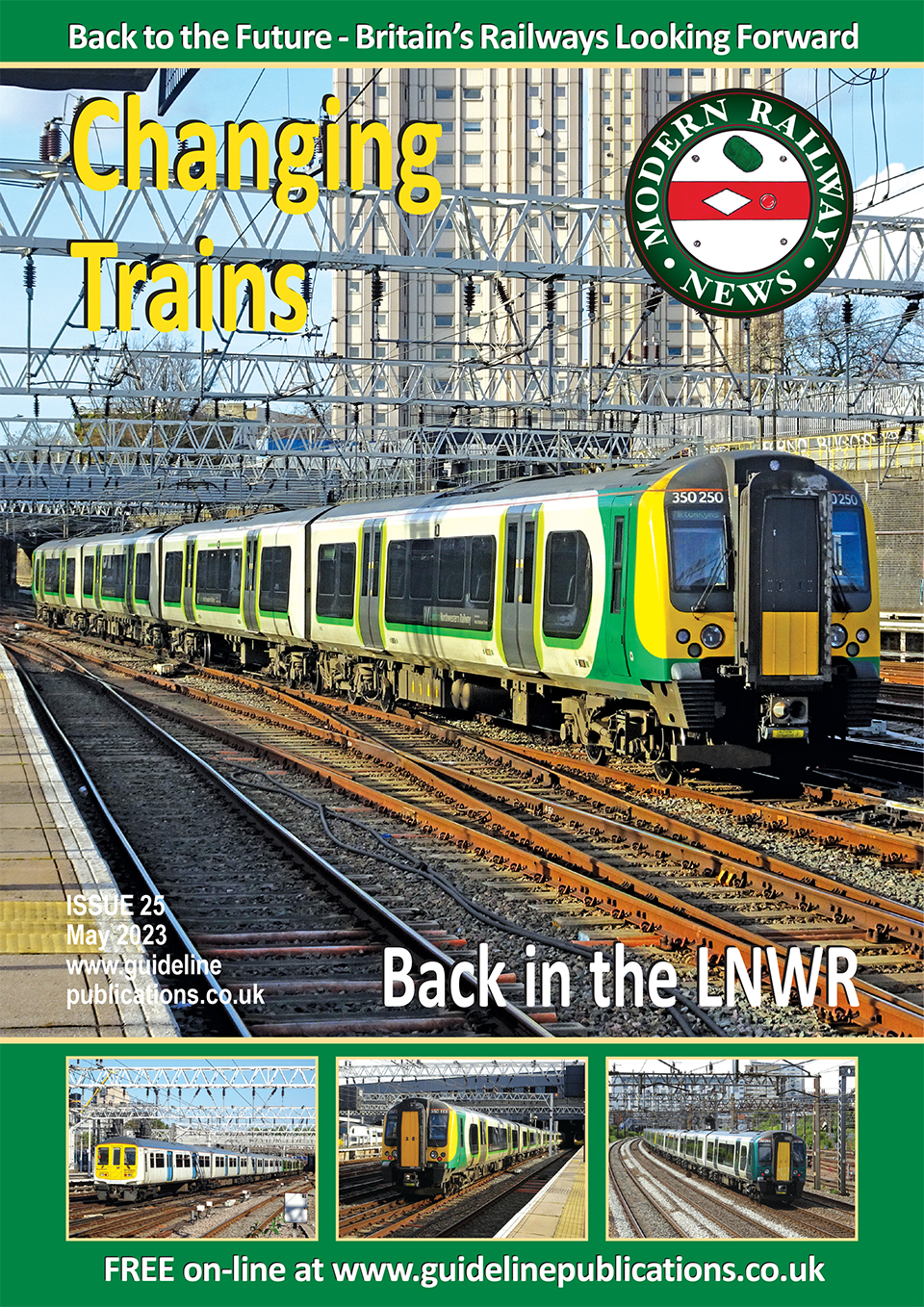 Guideline Publications Ltd Modern Railways Illustrated May 23 - Digital Only May 23 