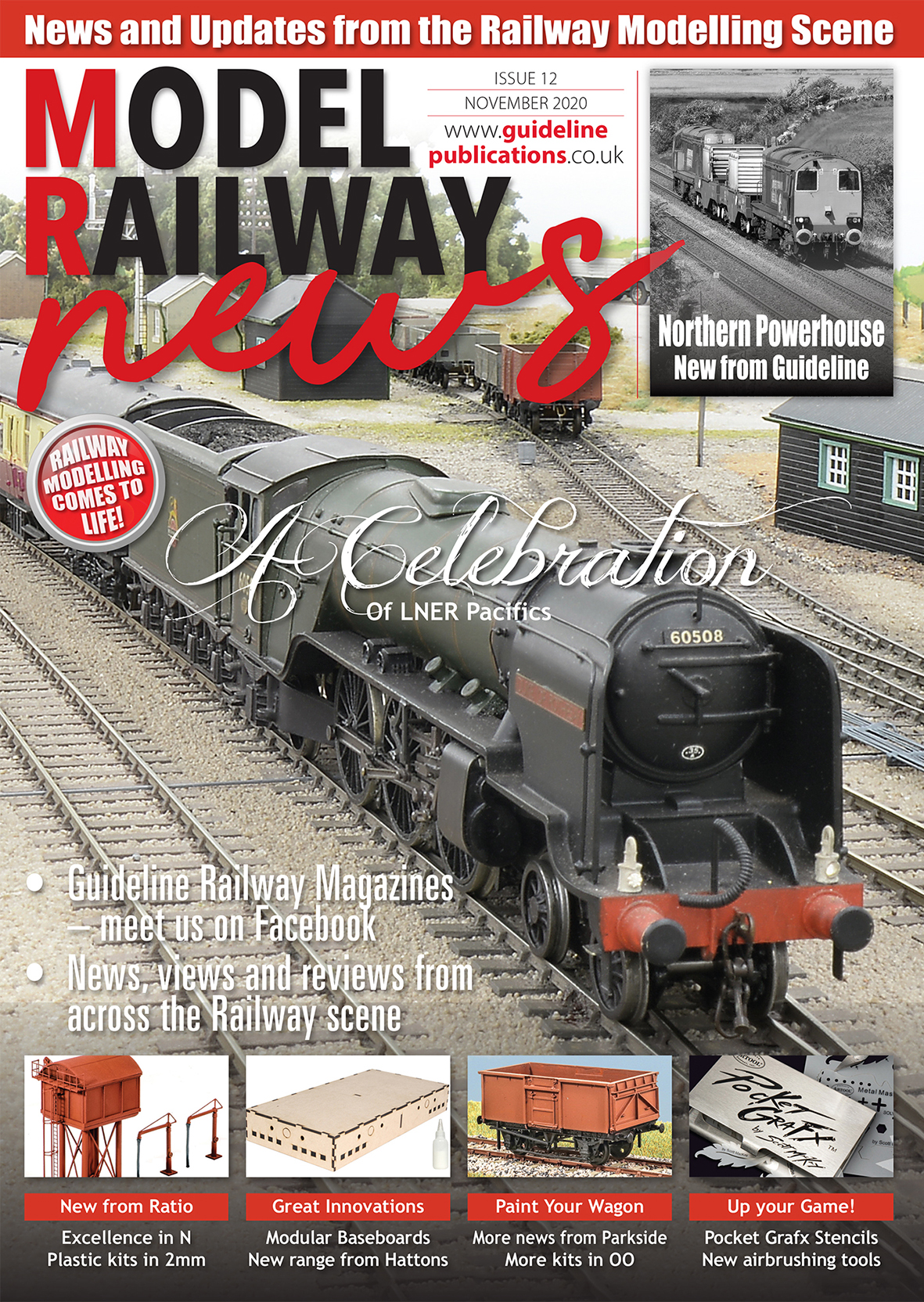 Guideline Publications Model Railway News November Issue 12 Oct2020 