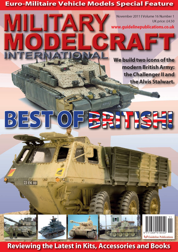 Guideline Publications Ltd Military Modelcraft November 2011 vol 16 - 1 OUT OF PRINT 