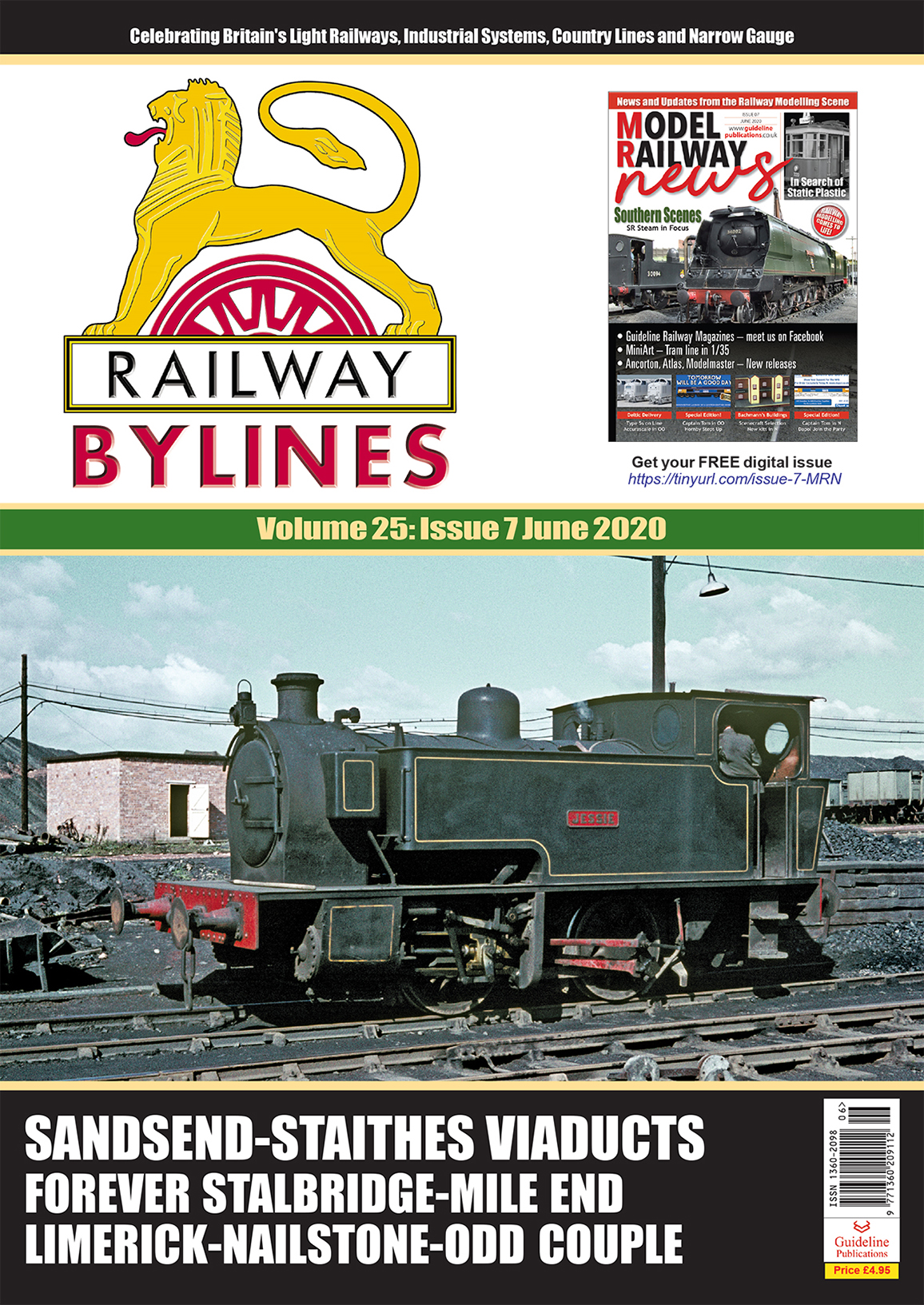 Guideline Publications Ltd Railway Bylines  vol 25 - issue 7 June 2020 
