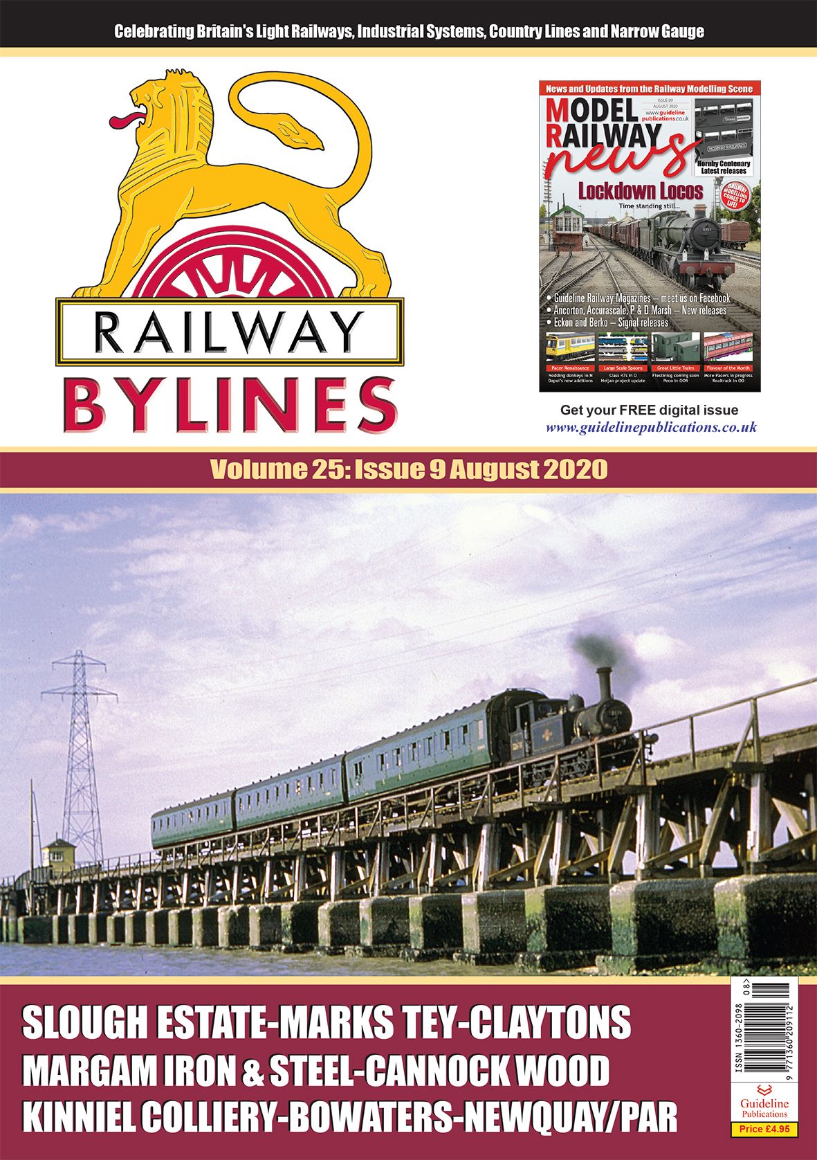 Guideline Publications Railway Bylines  vol 25 - issue 9 August 2020 