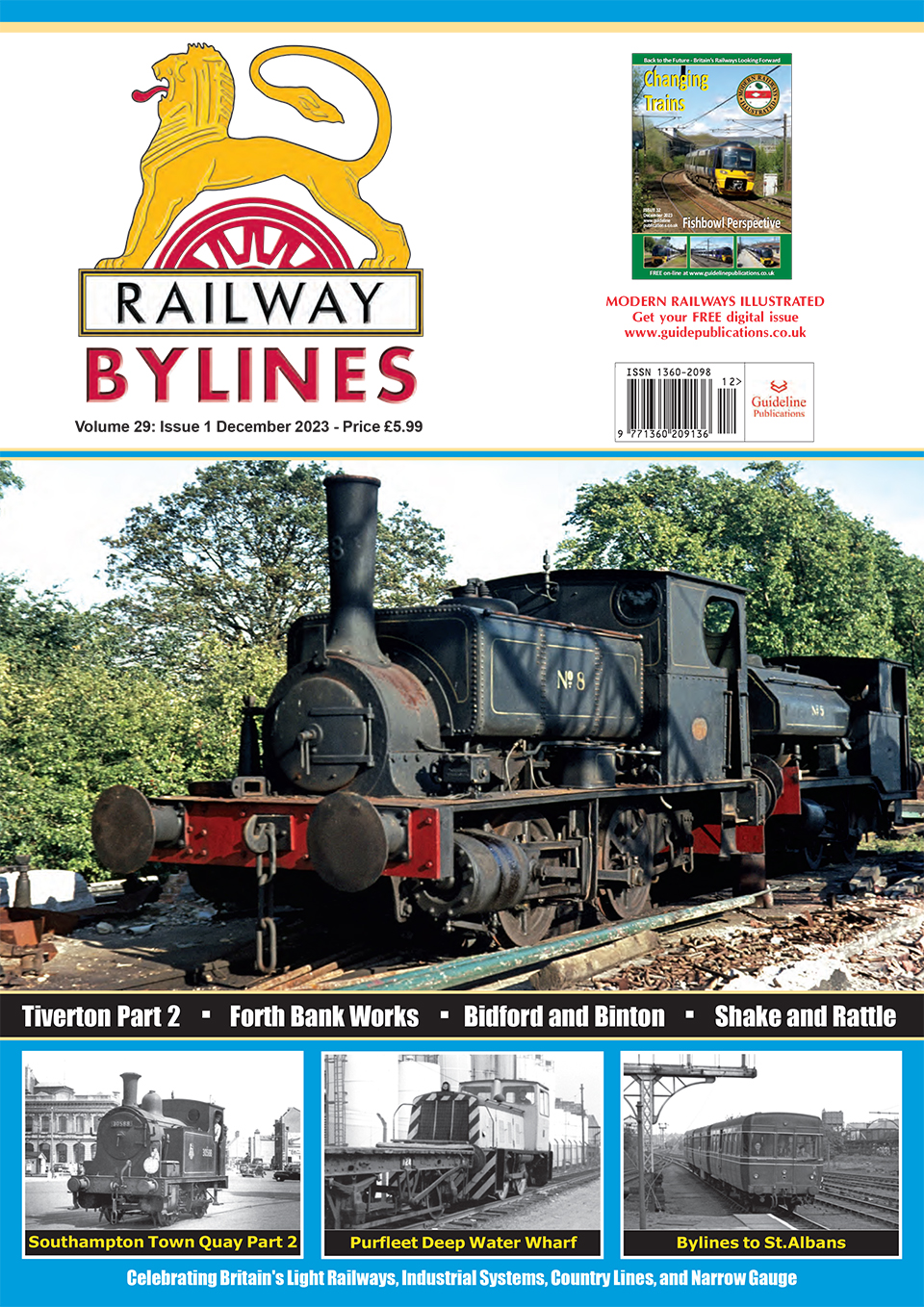 Guideline Publications Ltd Railway Bylines  vol 29 - issue 01 December  23 
