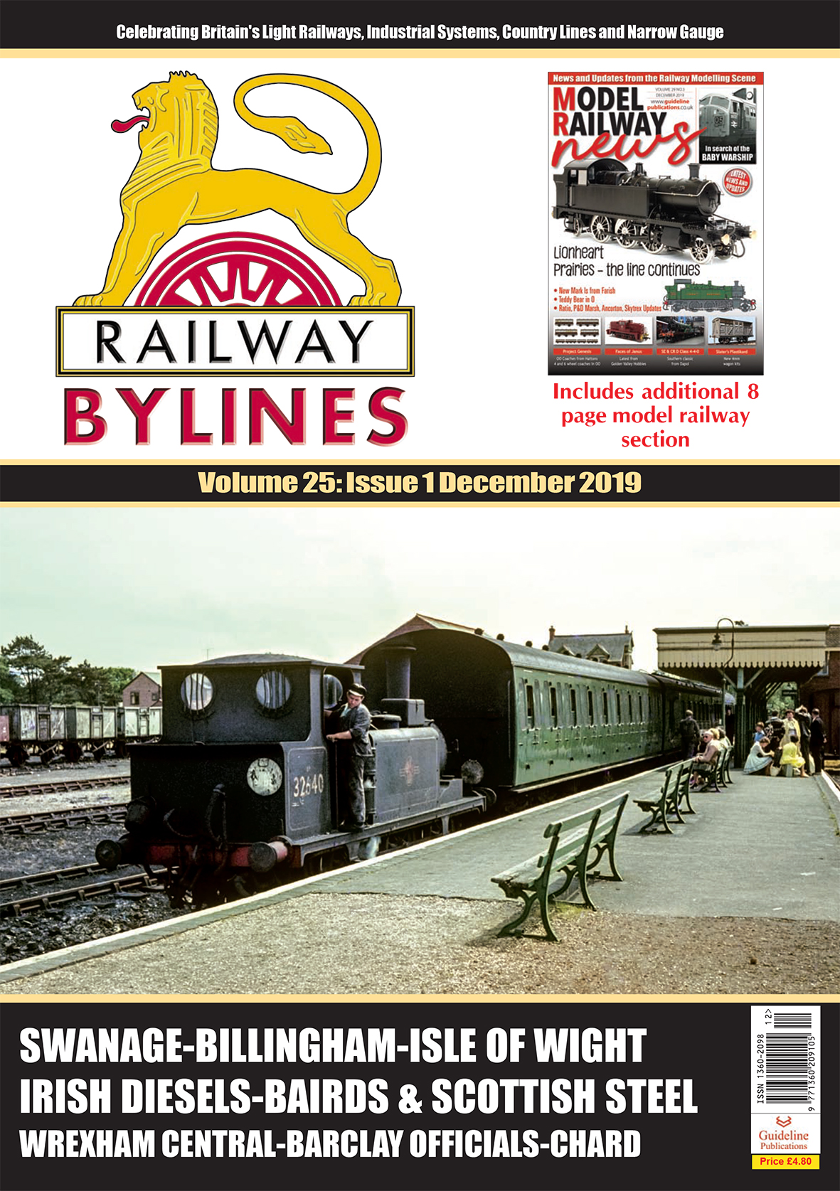 Guideline Publications Ltd Railway Bylines  vol 25 - issue 1 December  2019 