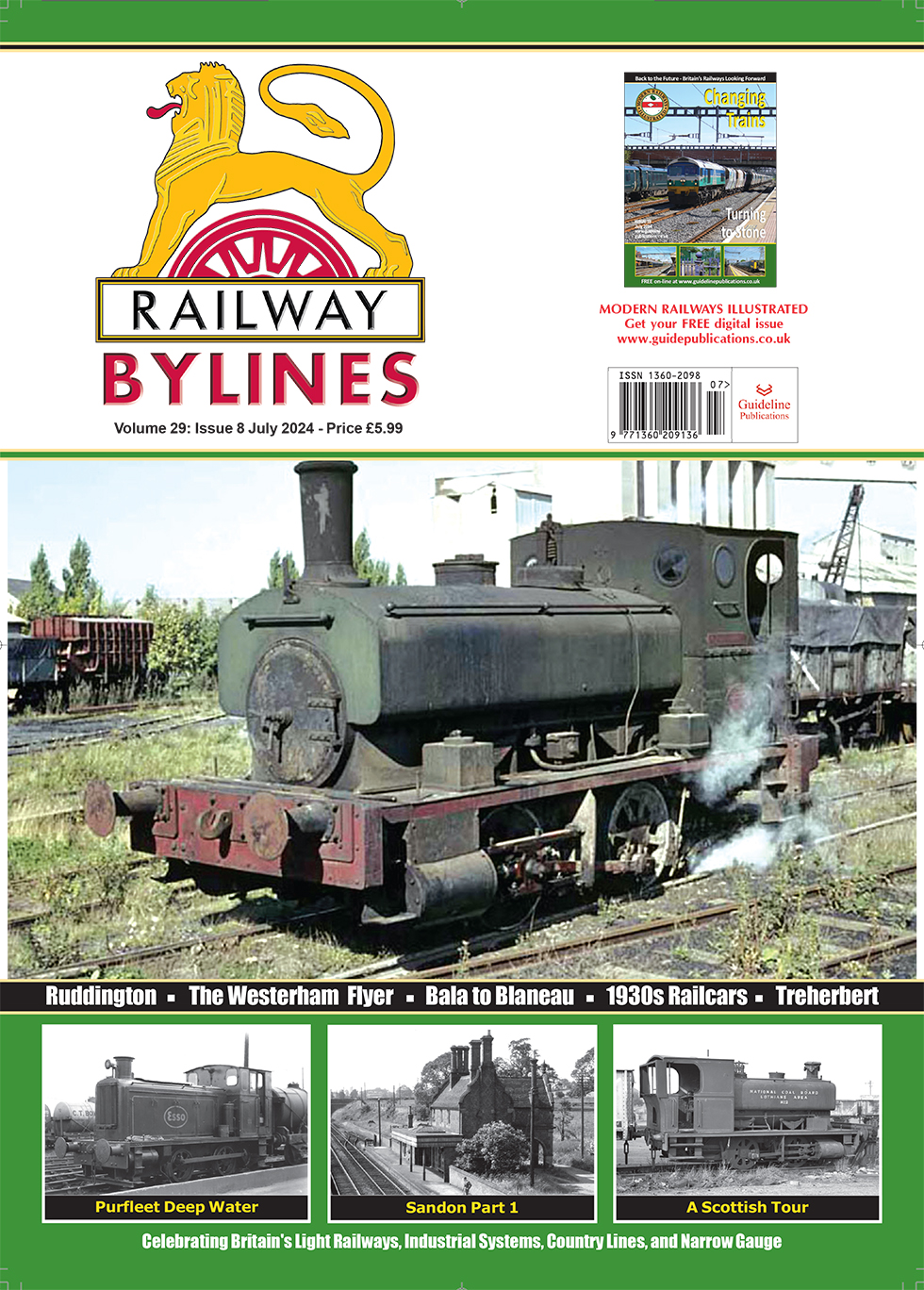 Guideline Publications Ltd Railway Bylines  vol 29 - issue 08 