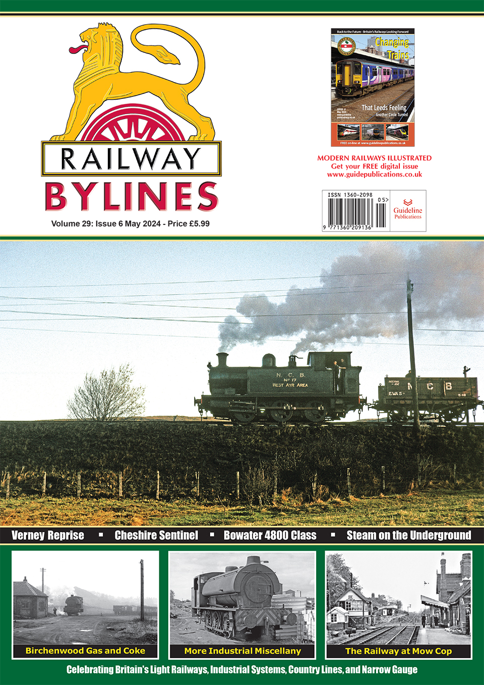 Guideline Publications Ltd Railway Bylines  vol 29 - issue 06 May 24 