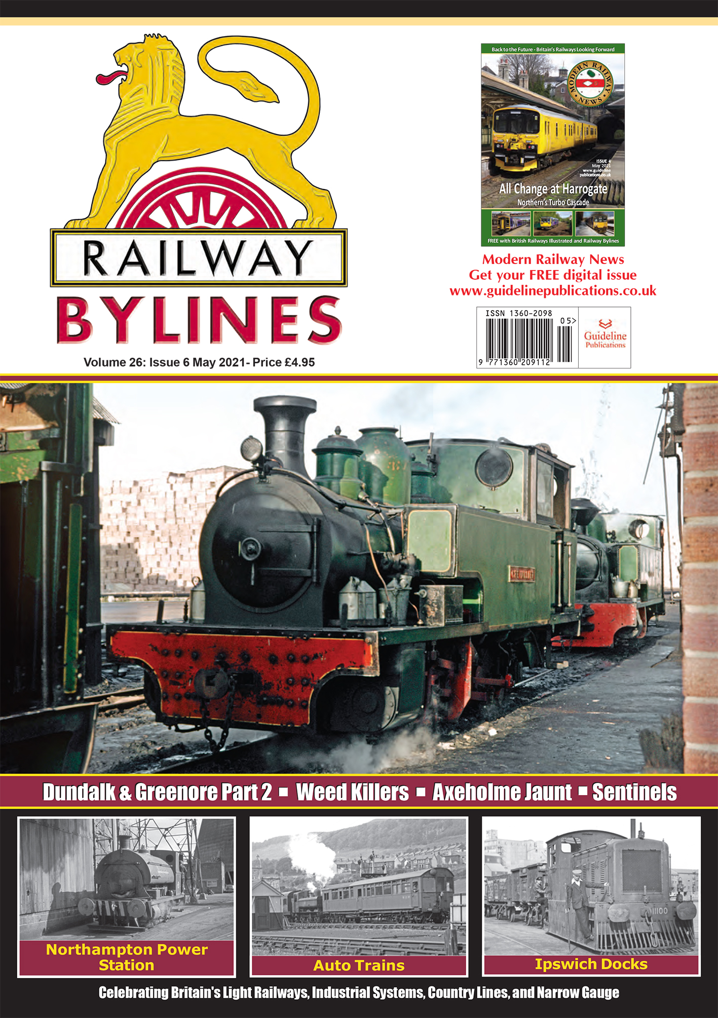 Guideline Publications Railway Bylines  vol 26 - issue 06 May  2021 