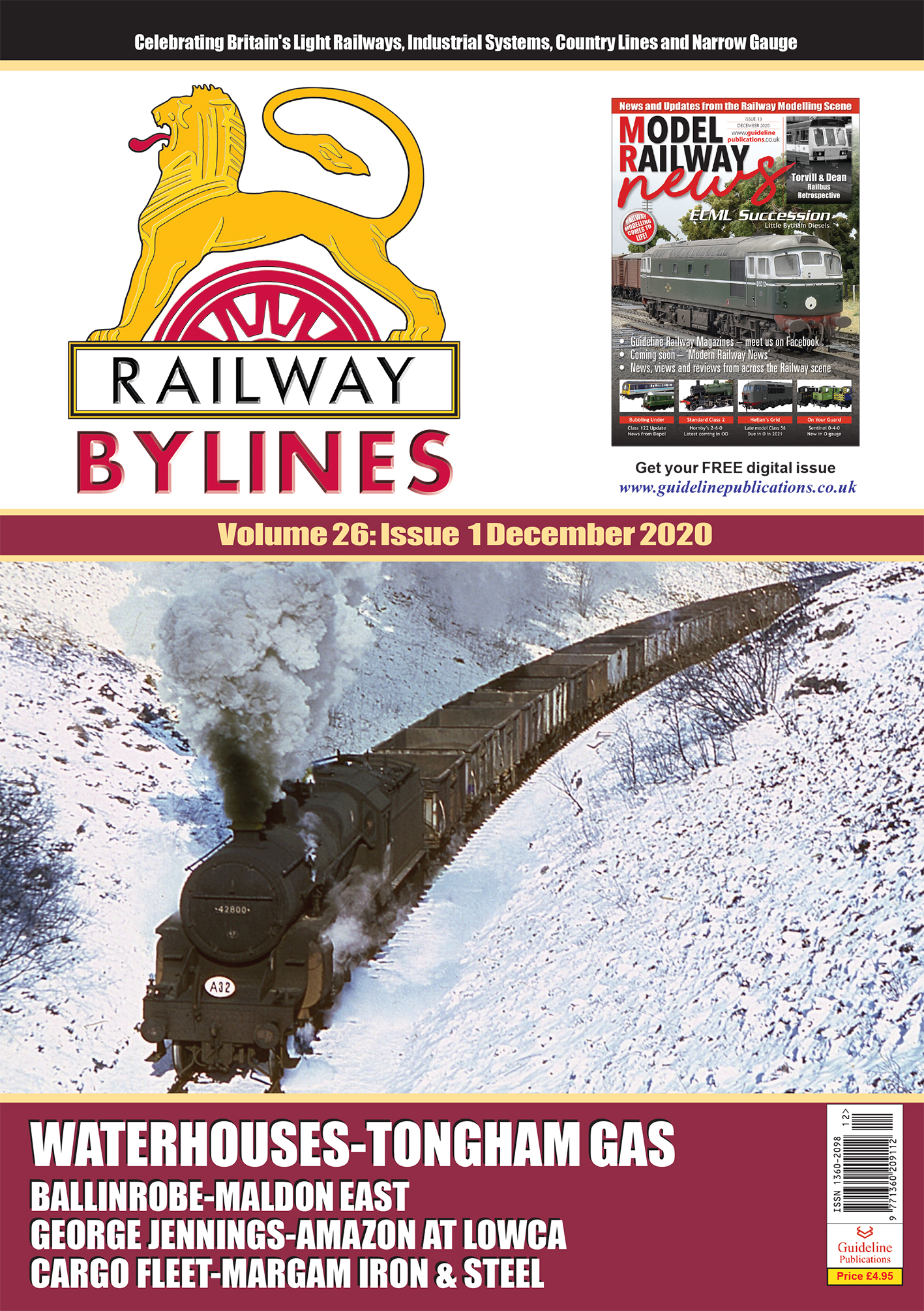 Guideline Publications Railway Bylines  vol 26 - issue 01 December 2020 