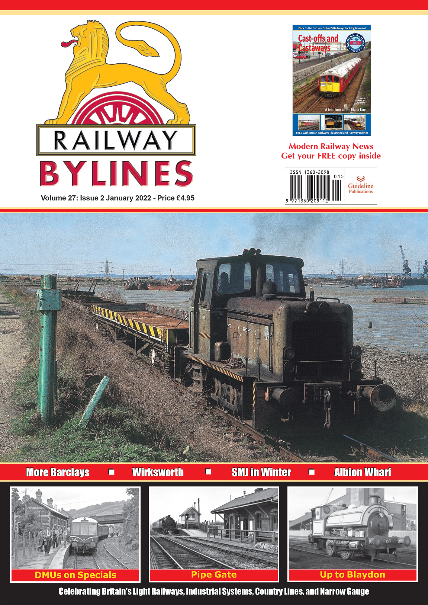 Guideline Publications Railway Bylines  vol 27 - issue 02 January 22 