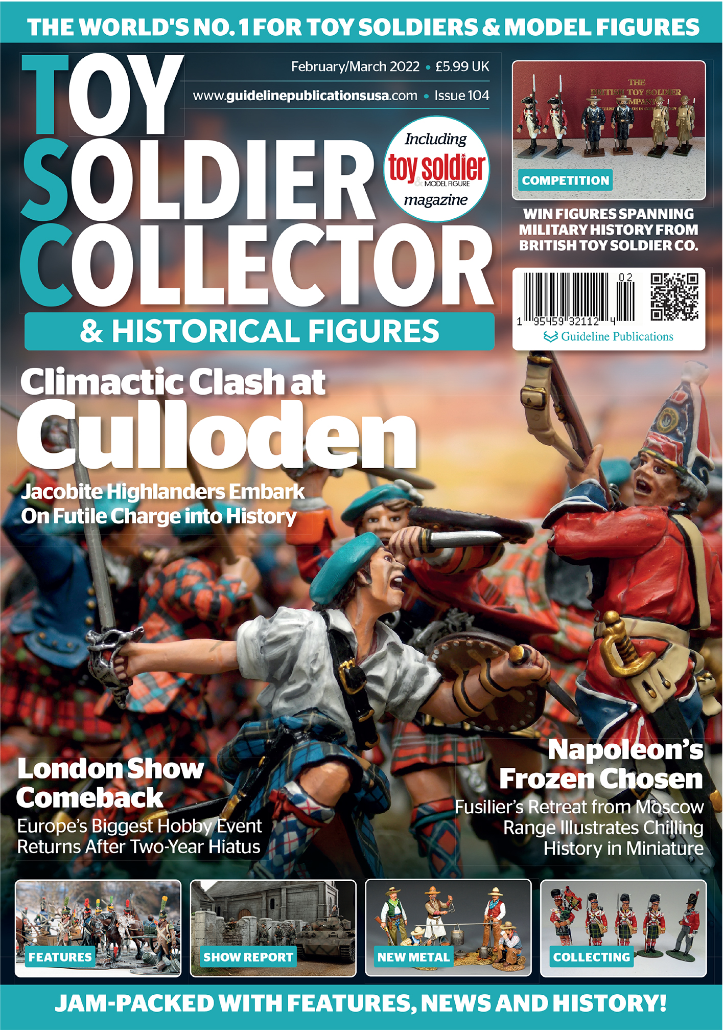 Guideline Publications Ltd Toy Soldier Collector #104 Feb/March 2022 