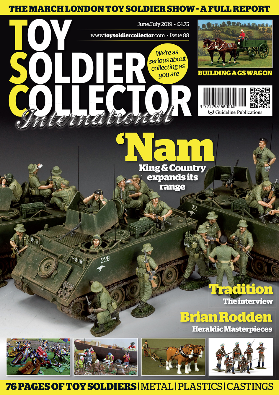Guideline Publications Toy Soldier Collector #88 June/July  #88 