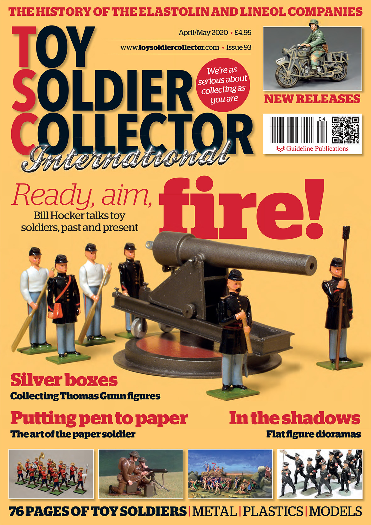Guideline Publications Toy Soldier Collector #93 April/May 2020 Issue 93 