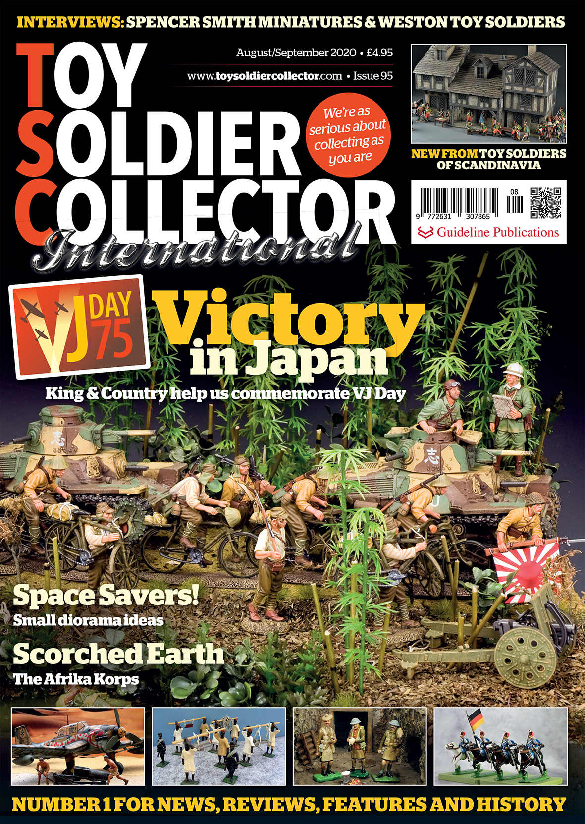 Guideline Publications Toy Soldier Collector #95 Aug/Sept 20 - Issue 95 