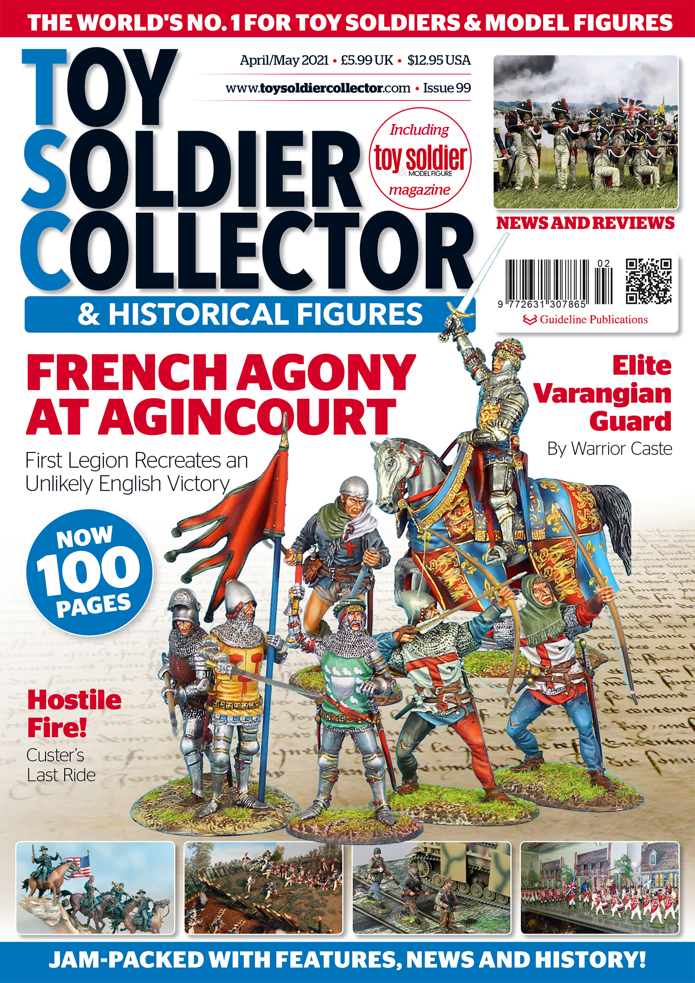 Guideline Publications Ltd Toy Soldier Collector #99 Apr/May 21 - Issue 99 