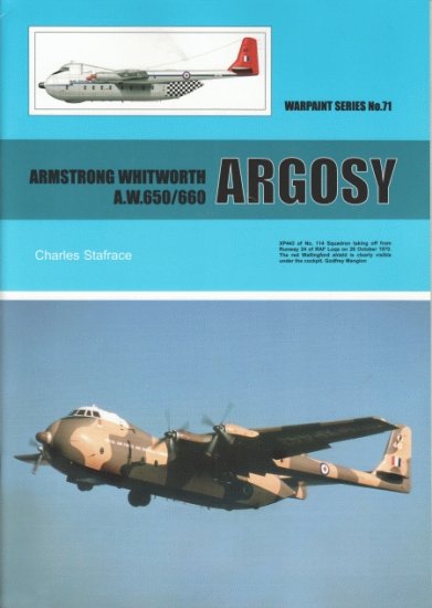Guideline Publications Ltd No 71 Armstrong Whitworth Argosy AUTHOR: Stafrace, C 