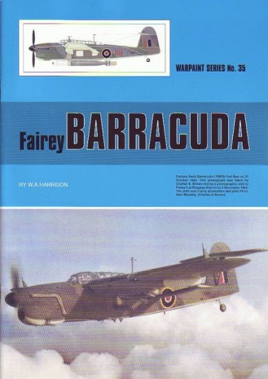 Guideline Publications No 35 Fairey Barracuda 