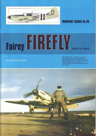 Guideline Publications No 28 Fairey Firefly 