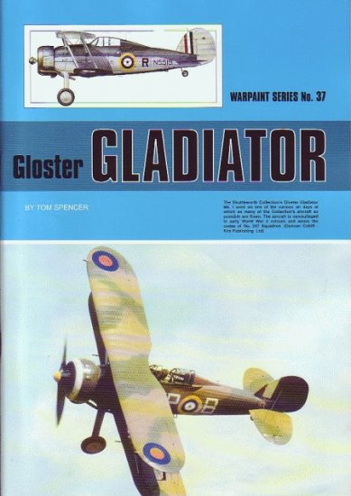 Guideline Publications No 37 Gloster Gladiator 