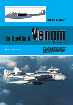Guideline Publications No 44 de Havilland Venom & Sea Venom 